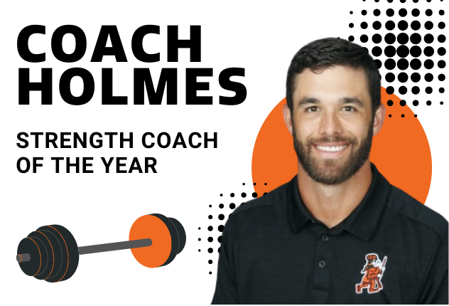 Price Holmes as Coach of the Year